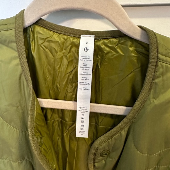 Lululemon oversized quilted jacket - Picture 2 of 3